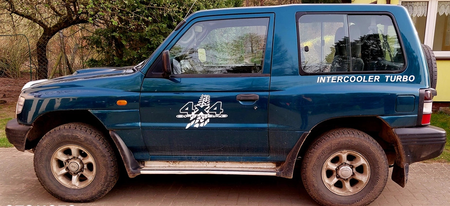 Mitsubishi Pajero cena 21999 przebieg: 206139, rok produkcji 2002 z Olecko małe 56